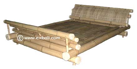 Bamboo Sleigh Bed