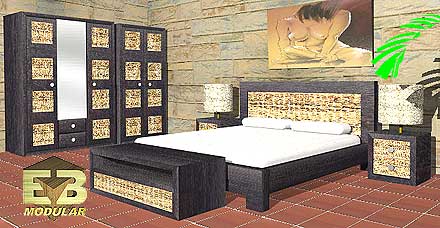 Modular furniture scene