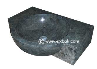 marble wash basin 