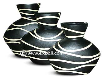 Ceramic vases Set of 3