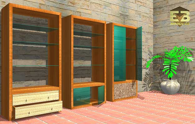 Modular Display Cabinets