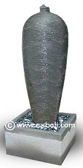 Single bottle water feature