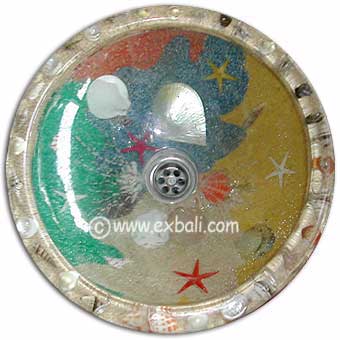Mosaic shell bathroom products