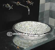 Mother of Pearl Washbasin