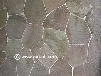 Random slate wall example