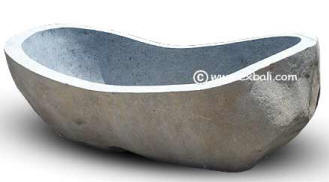Solid stone bath tubs