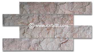 Bali interlocking stone cladding