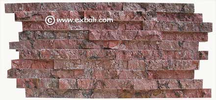 Wall cladding ( Red Marble )